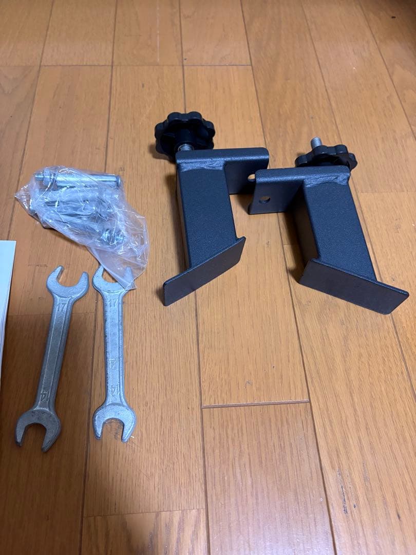 バーベルラック 9段階調整可能 ブラック