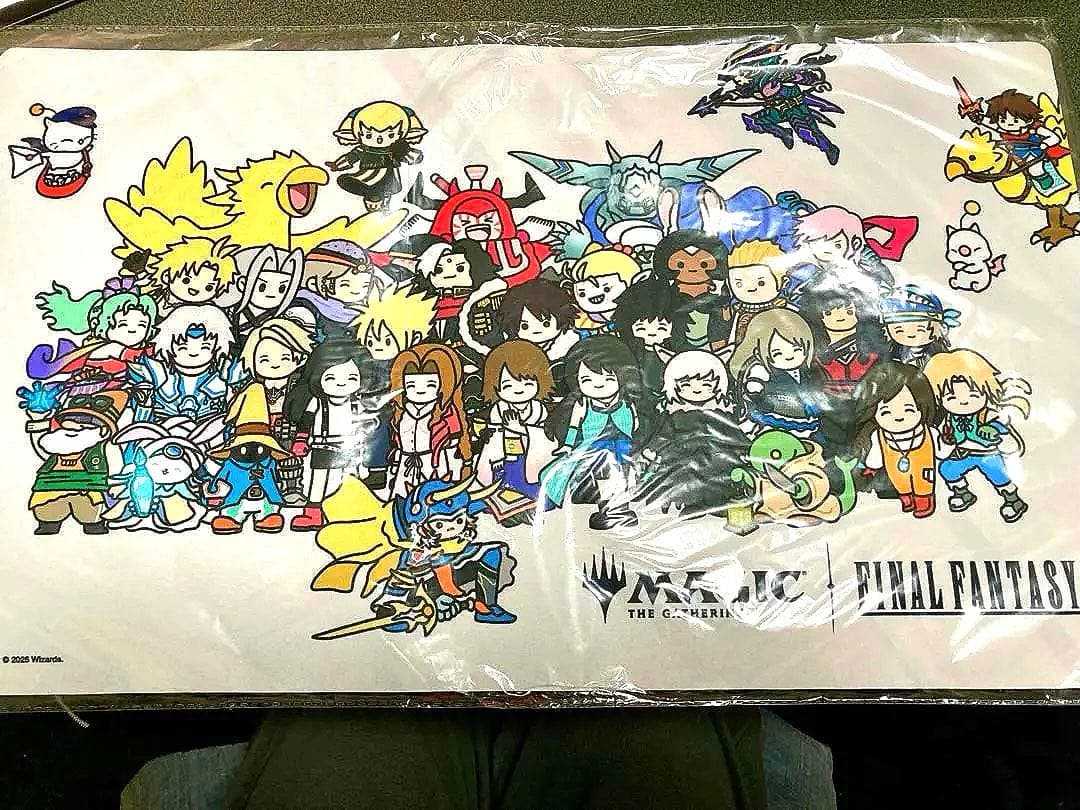 【新品未開封】ファイナルファンタジー　ちびキャラプレイマット