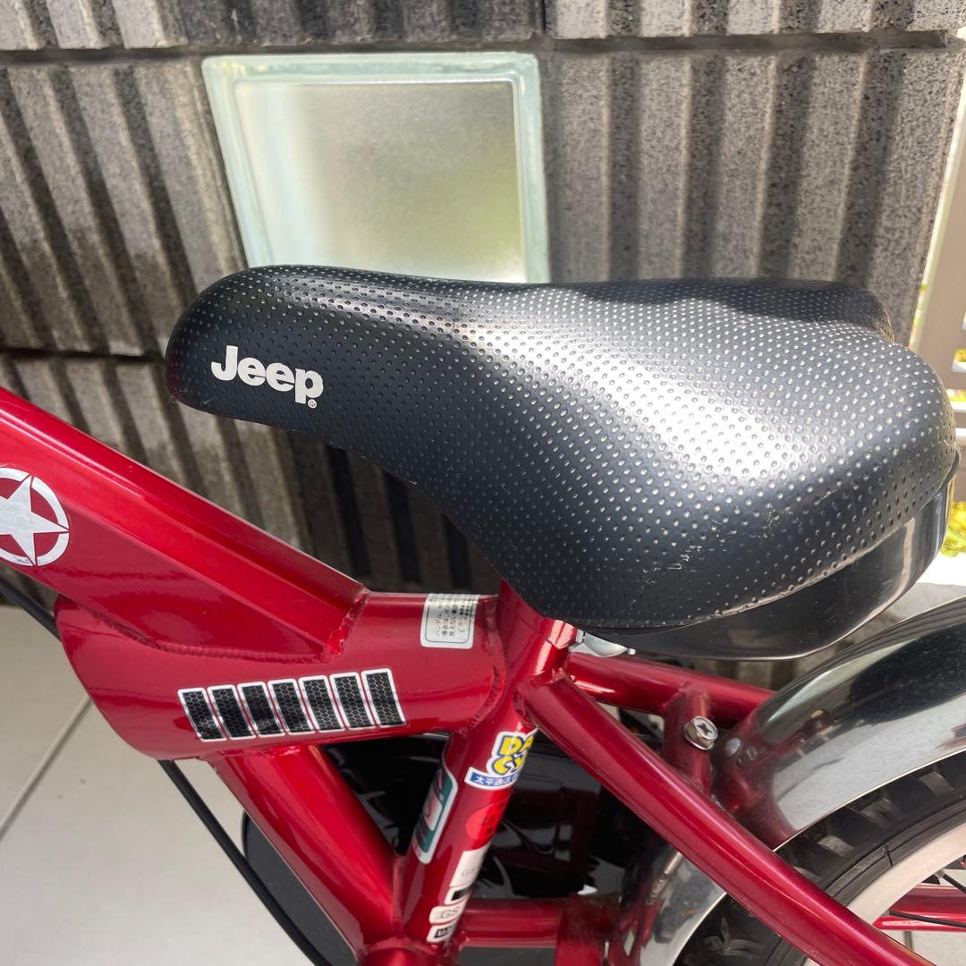 ジープ子供用自転車16インチ　直接手渡し