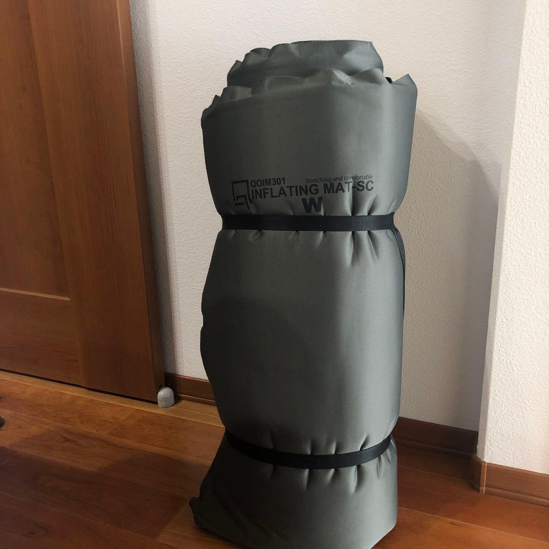 Qualz クオルツ　インフレーターマット　ダブル　5cm ➕ エアポンプ付き