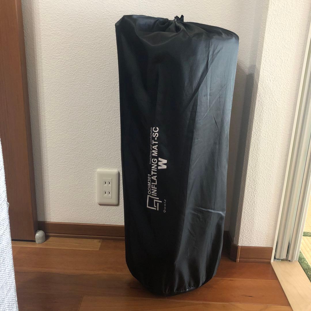 Qualz クオルツ　インフレーターマット　ダブル　5cm ➕ エアポンプ付き