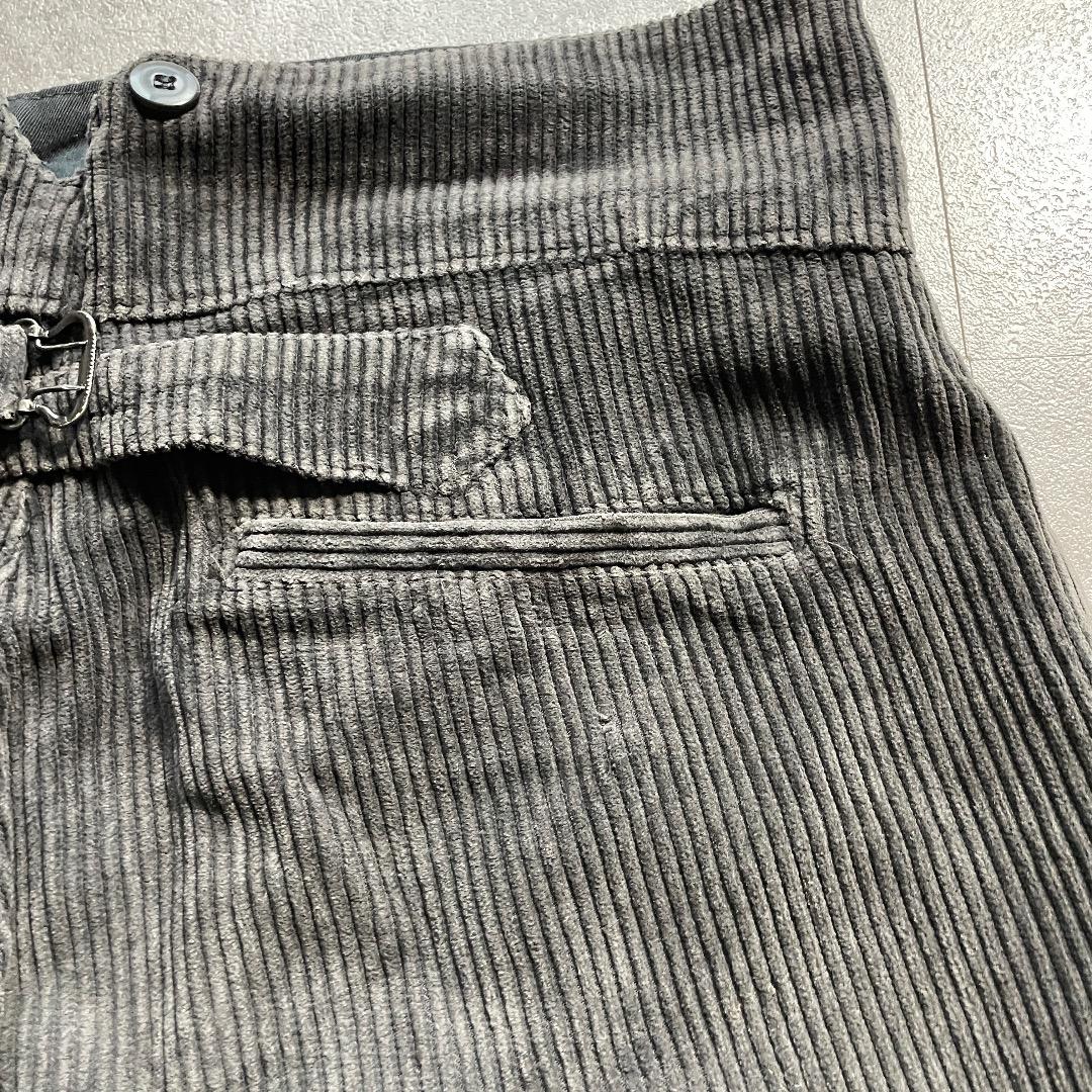 50-60s Adolphe Lafont 太畝コーデュロイ 針シンチ W35