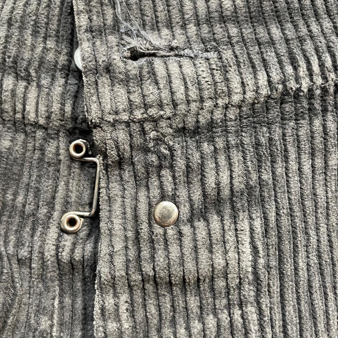 50-60s Adolphe Lafont 太畝コーデュロイ 針シンチ W35