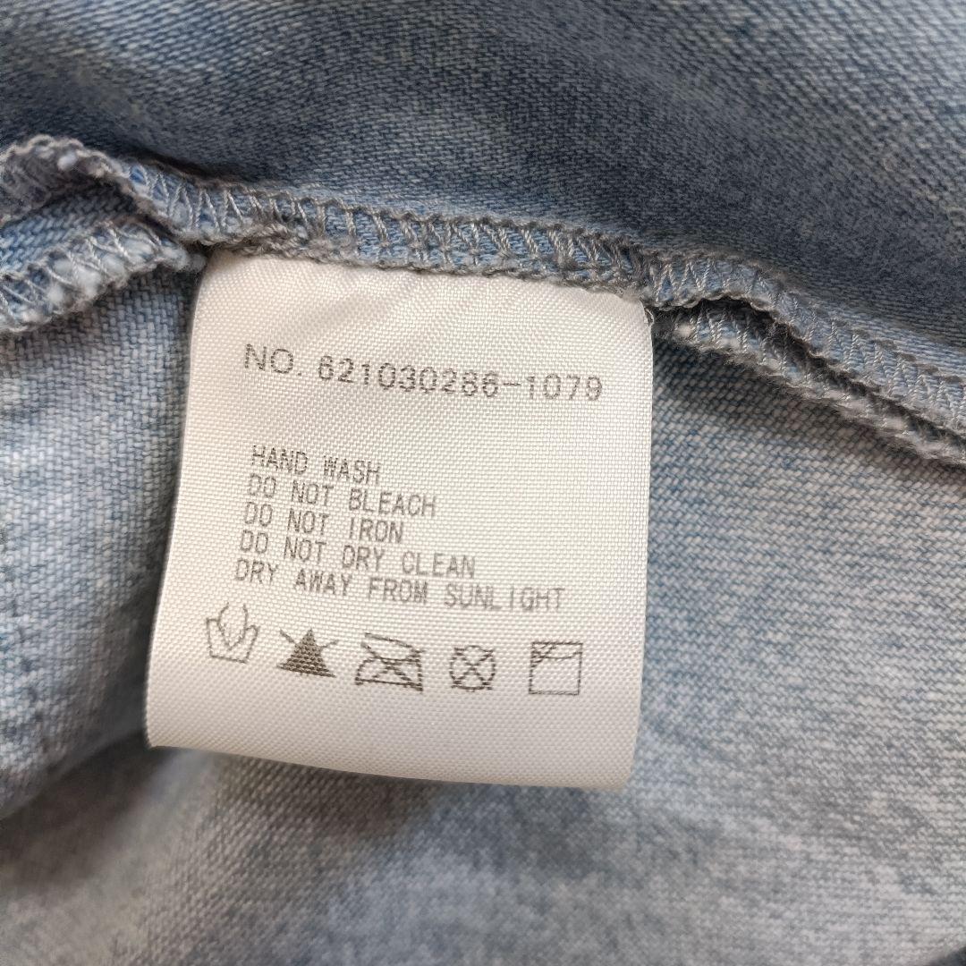 RH Vintage パッチワークデニムフリルワンピース ドレス