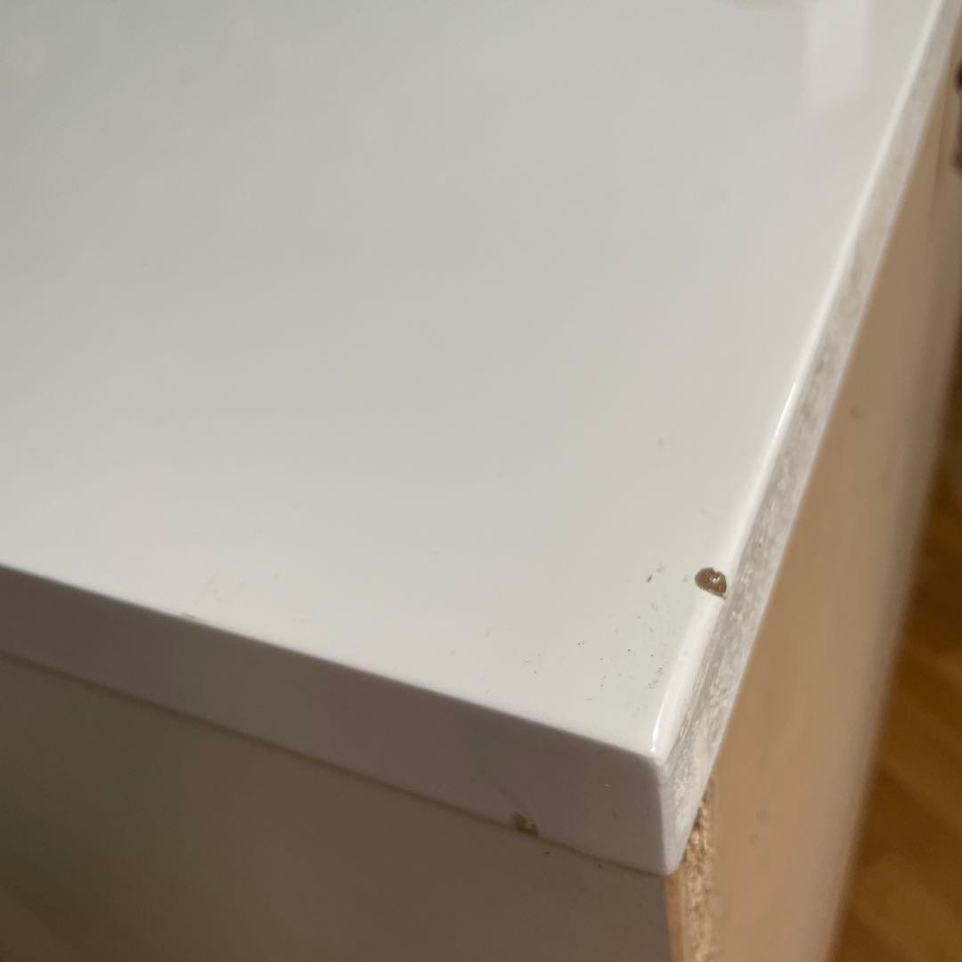 ホワイト 4段2列 チェスト 119.5cm