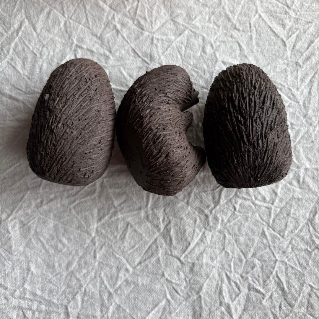 Hedgehog trio KÄHLER ⋆༶⠜ケーラー ハリネズミ 3兄弟