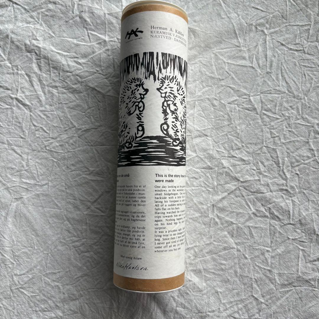 Hedgehog trio KÄHLER ⋆༶⠜ケーラー ハリネズミ 3兄弟