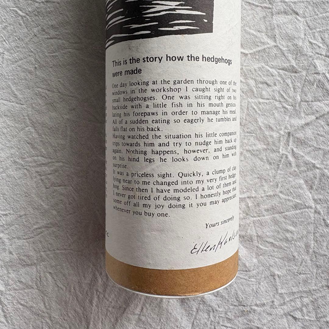 Hedgehog trio KÄHLER ⋆༶⠜ケーラー ハリネズミ 3兄弟