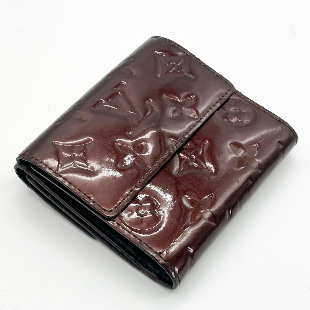 ルイヴィトン ポルトフォイユ カルトクレディ アマラント ヴェルニ モノグラム