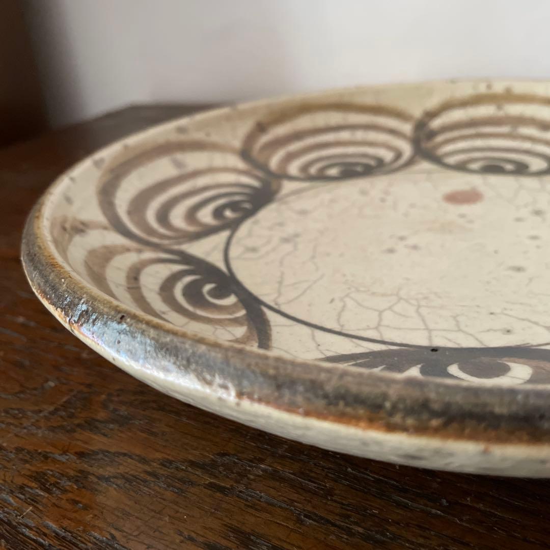 瀬戸　馬の目皿　大皿　皿