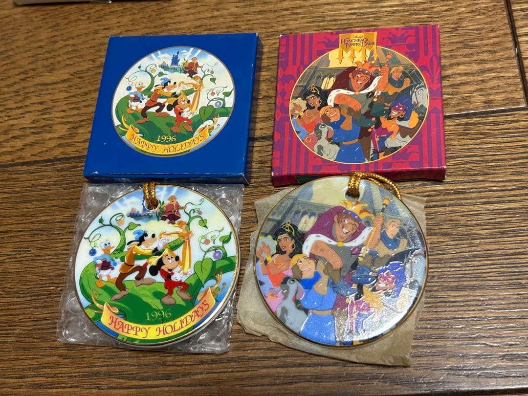 クリスマスオーナメント5点セット　フロリダディズニーワールド　ディズニーグッズ