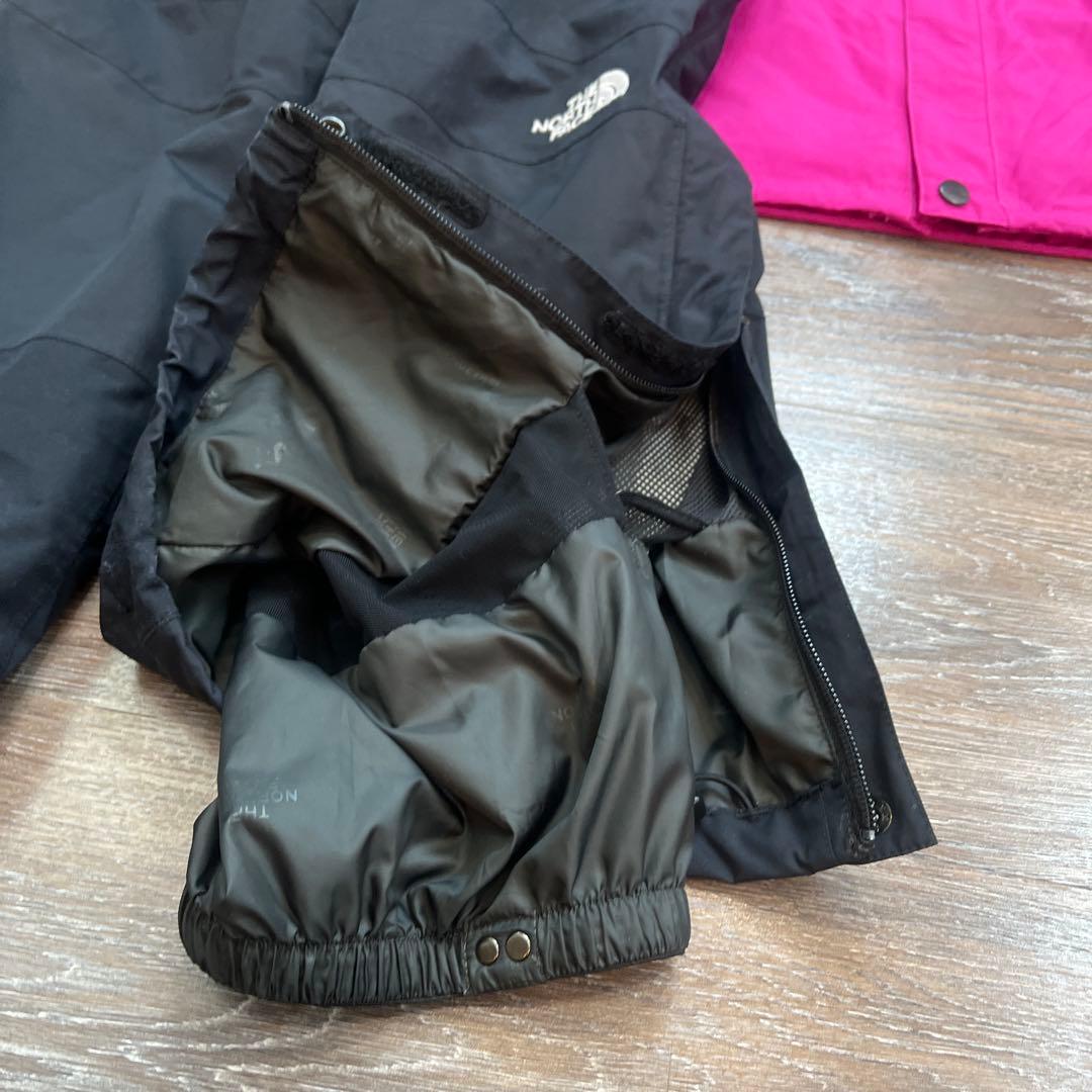 ノースフェイス　130 スキーウェア　パンツ　サイドフルオープン　高機能　女の子