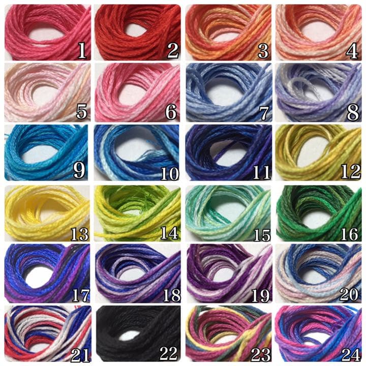 ¥650～ ミサンガ アンクレット オーダー受付中