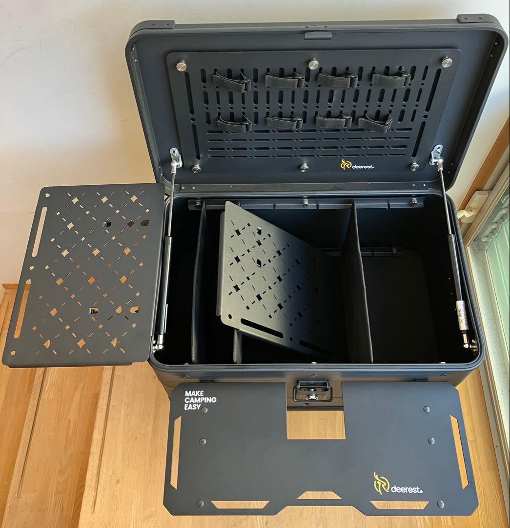 希少　カスタムDeerest アルミコンテナ　ボックス X-PANDA 50L