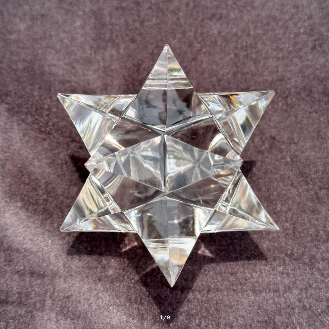 ガネーシュヒマール産【水晶】アステロイド マカバ スター 大 最高品質