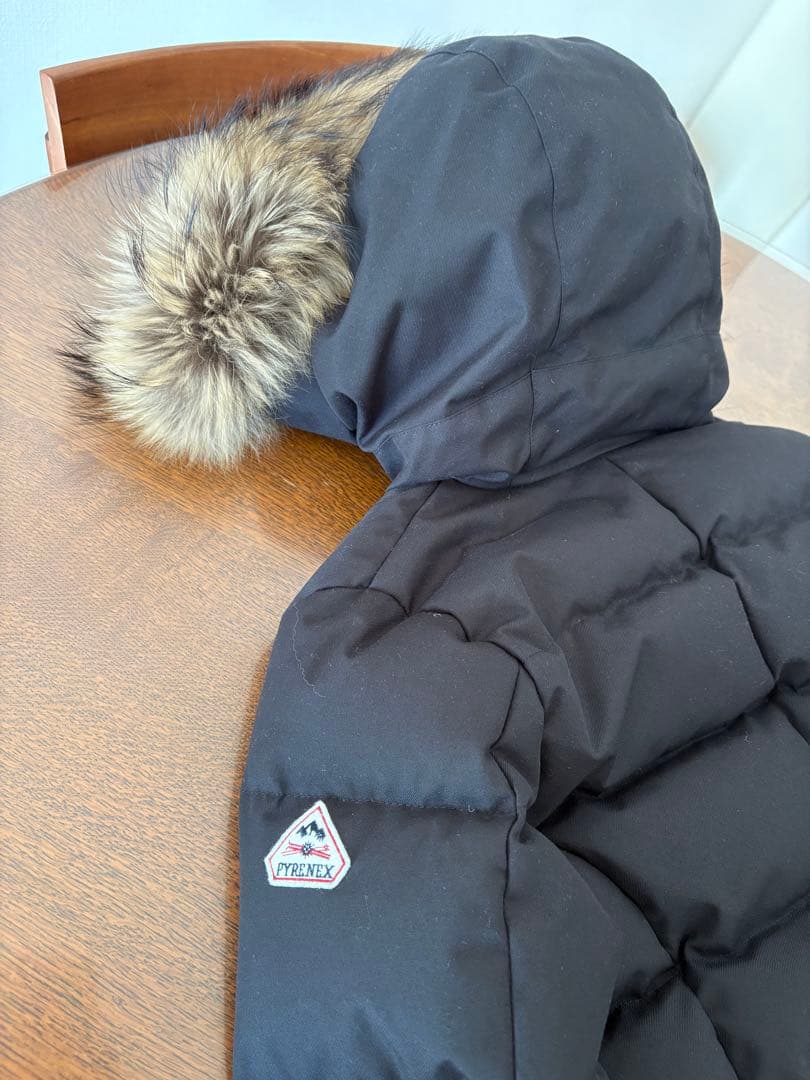 【PYRENEX】GRENOBLE ダウンジャケット ブラック 36