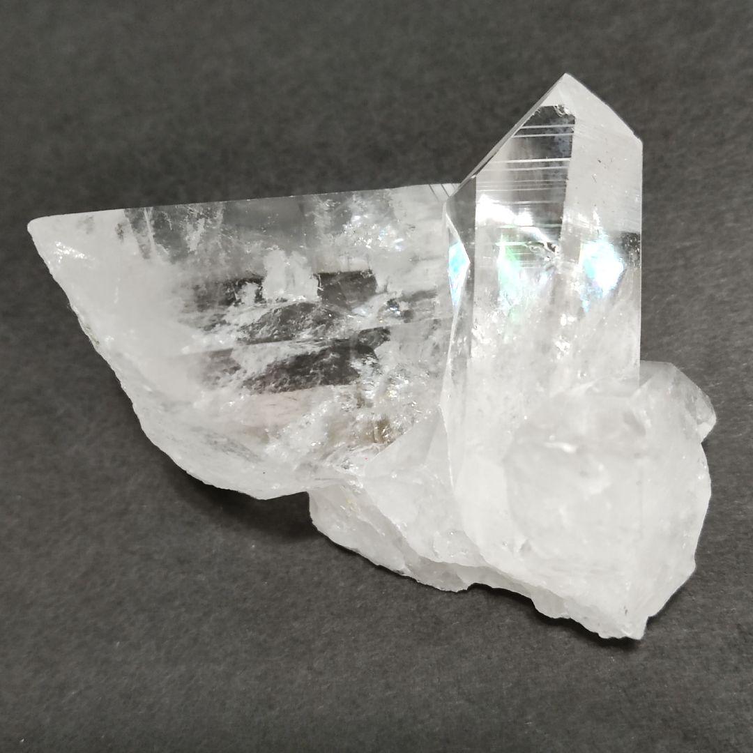 パワーストーン　天然石　レインボー入り　レムリアン水晶　87g　№287