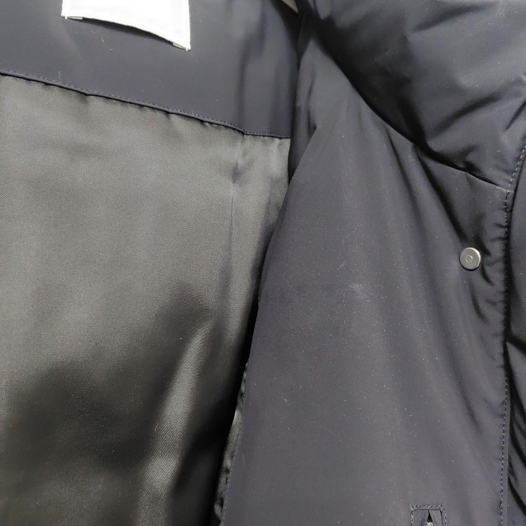 ✧CLANE✧ BALLOON HOODIE LONG DOWN COAT 黒