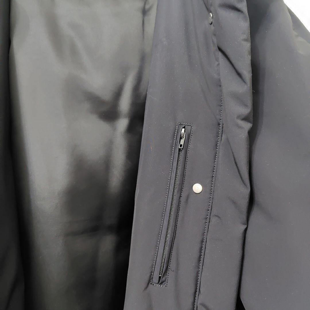 ✧CLANE✧ BALLOON HOODIE LONG DOWN COAT 黒