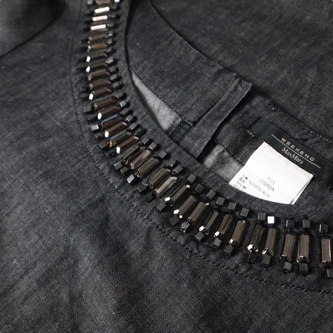 MaxMara 【最高級】代表作アイコンビジュー　ピュアリネンワンピース