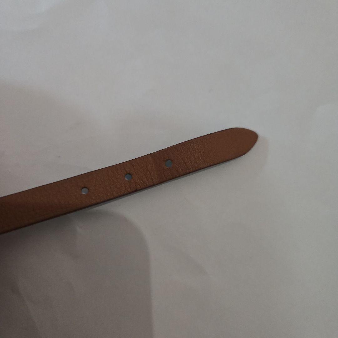 HERMES　ビーアピ　エルメス　レザーブレスレット　レディース