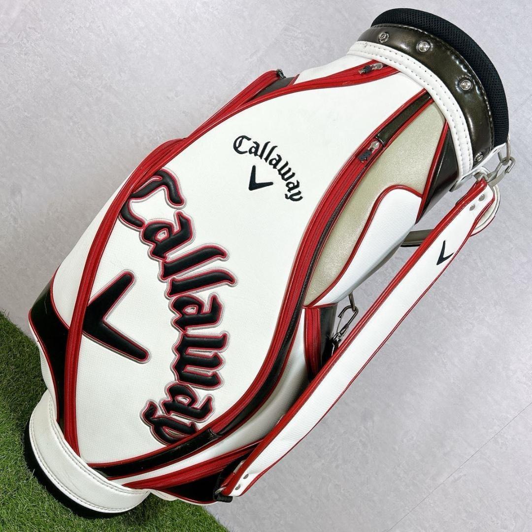 Callaway キャロウェイ メンズ ゴルフ キャディバッグ 白　ホワイト