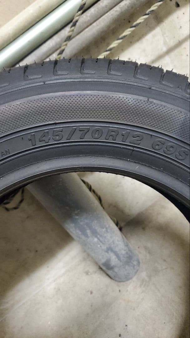 新品　ヨコハマ　ECOS　145/70r12 69s