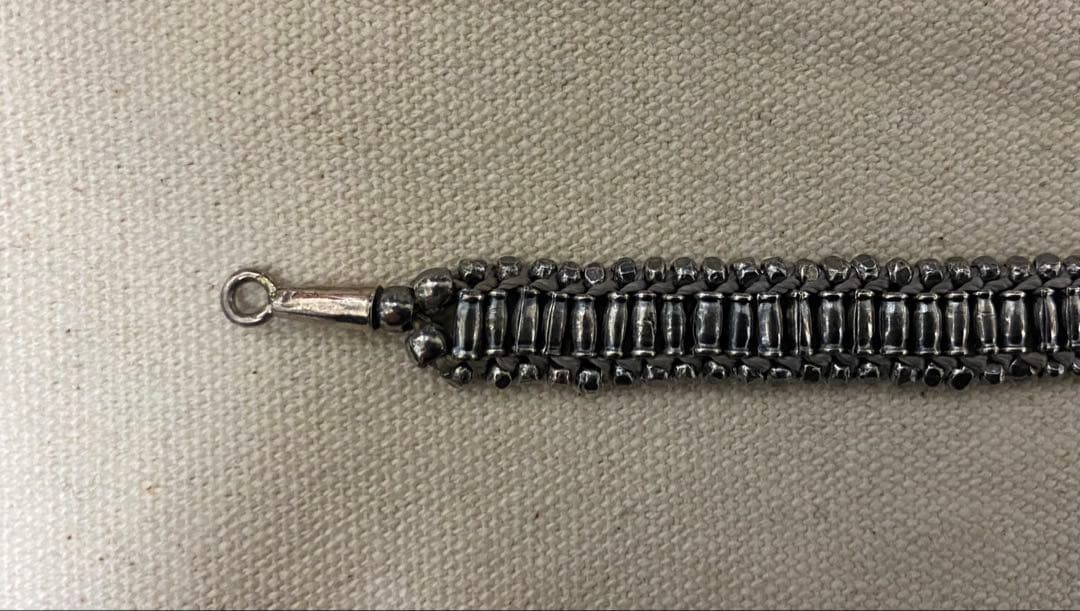 Sara Finchley サラフィンチリー シルバー ミサンガ ブレスレット