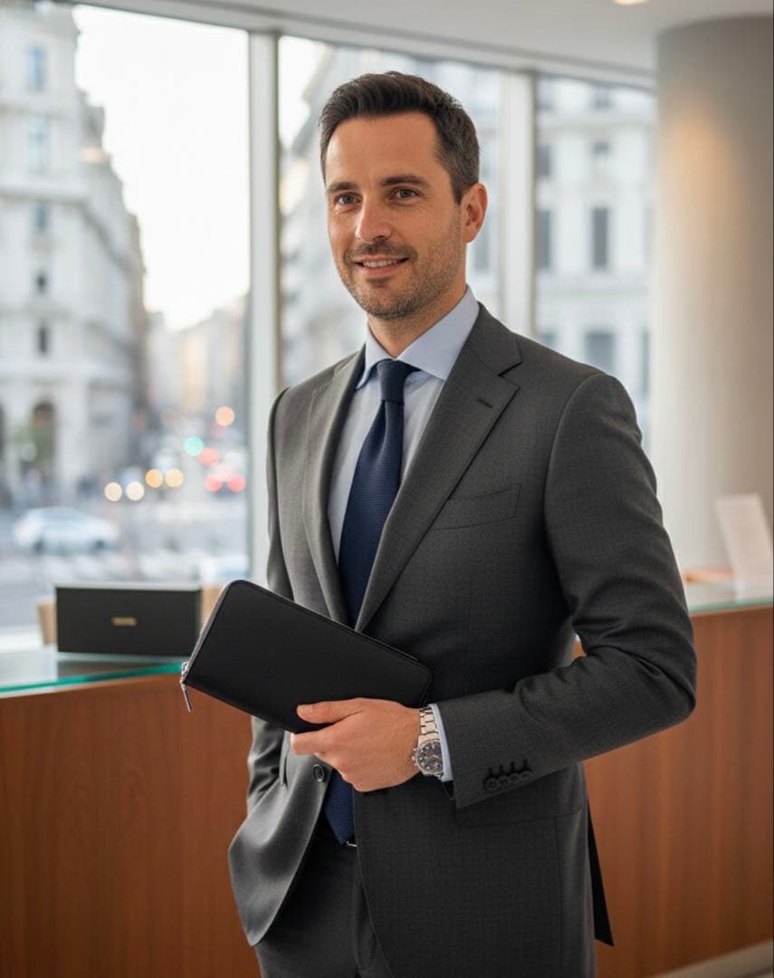 新品未使用　長財布　ラウンドウォレット　ソラチナ　サフィアーノ　黒　ブラック