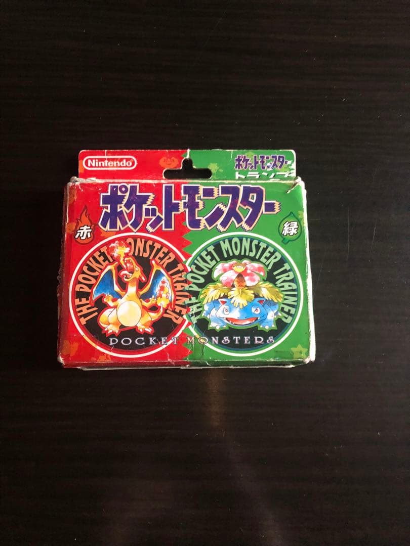 ポケットモンスター　赤・緑　トランプ(2種類セット)