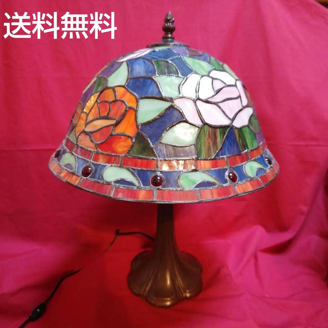 ステンドグラス　ライト薔薇　【最終価格】