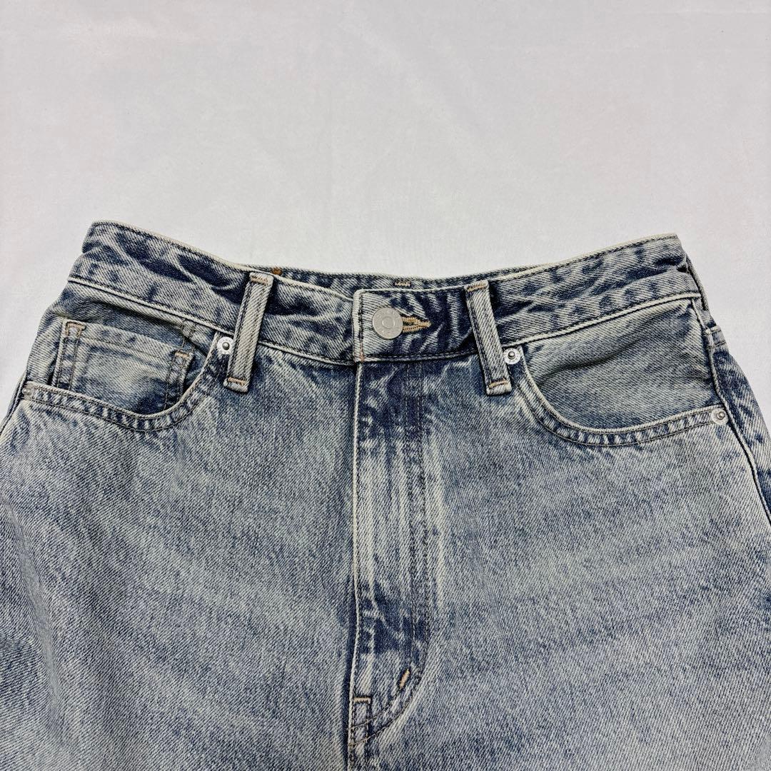 美品 CLANE クラネ SECOND DENIM PANTS ワイドパンツ