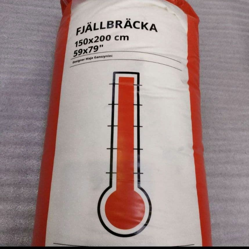 イケア　FJLLBRCKA フィェルブレカ掛け布団 厚手 ダウン