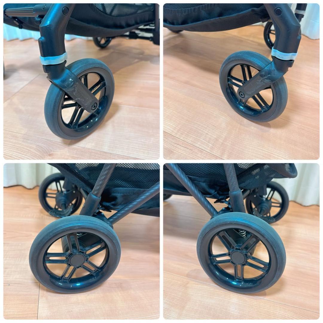 サイベックス メリオ カーボン ベビーカー ブラック 両対面 軽量 コンパクト