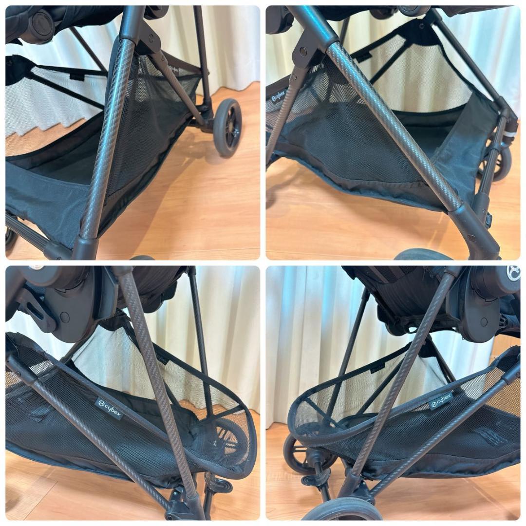 サイベックス メリオ カーボン ベビーカー ブラック 両対面 軽量 コンパクト