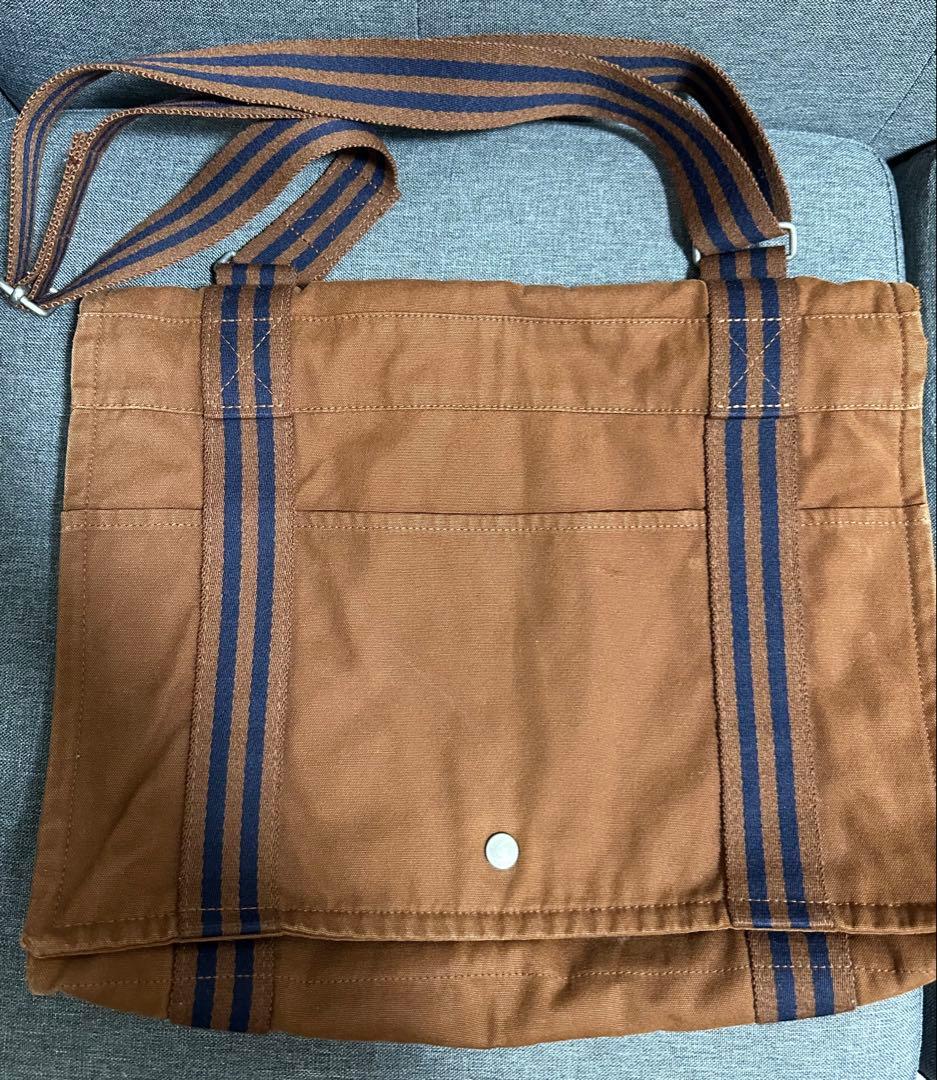 HERMES バッグ　ショルダーバッグ　布素材