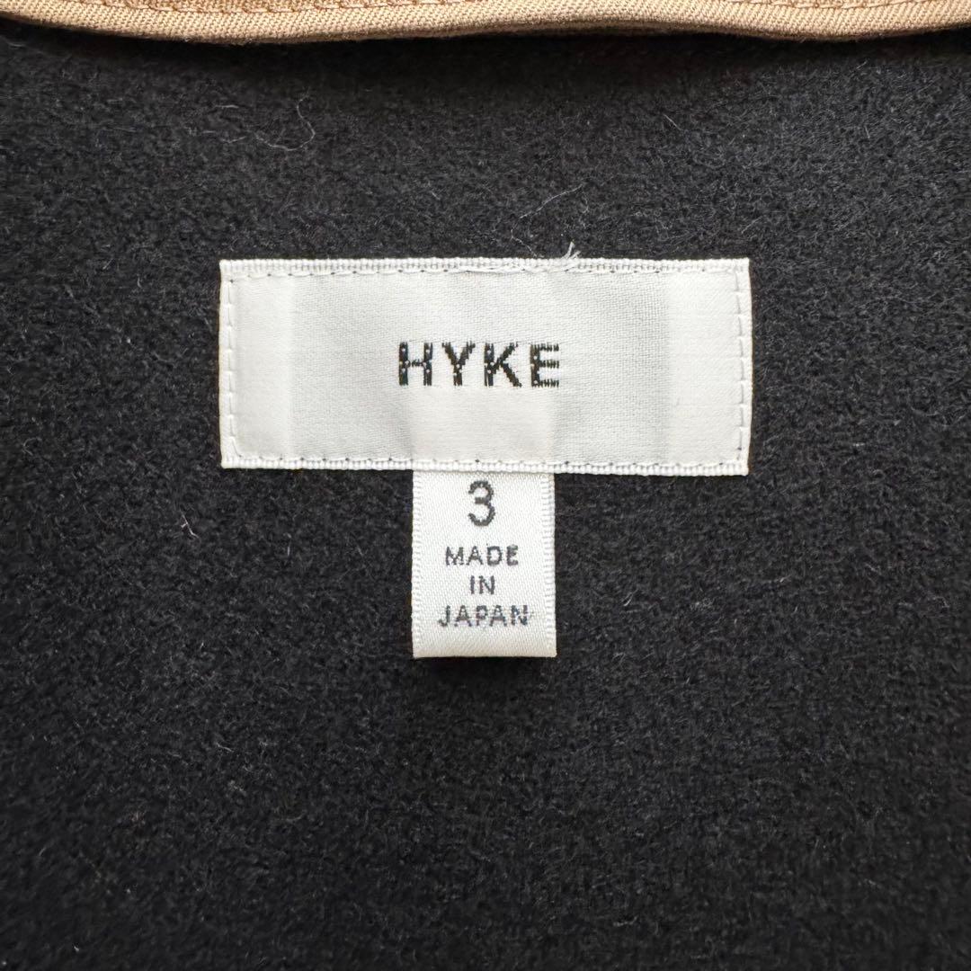 【ハイク】トレンチコート　2way ライナー付 3 ベージュ　ベルト　ダブル