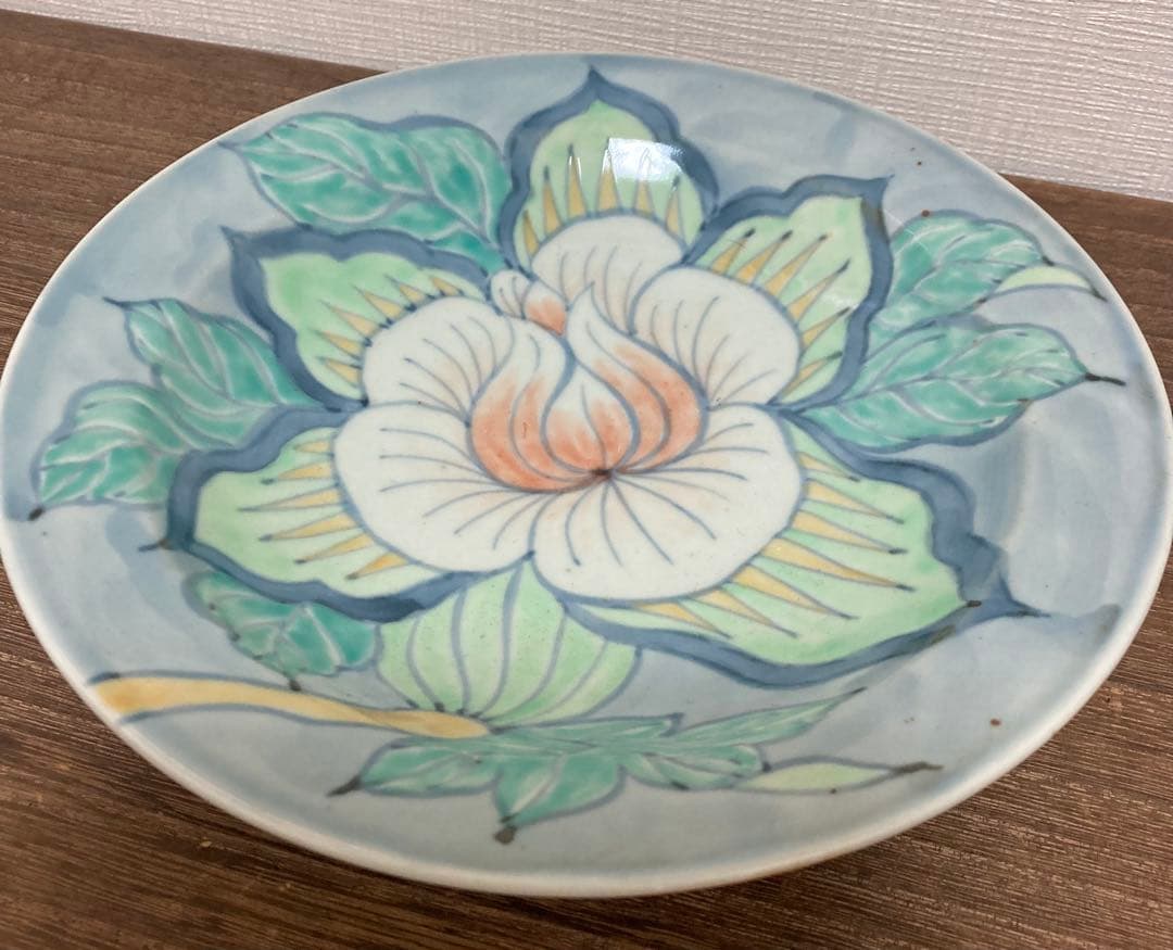 佐藤走波（五代）染錦印度更紗文　七寸　鉢