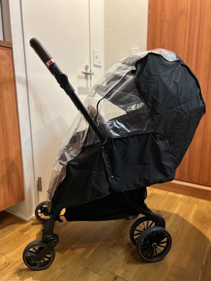 まさん専用　CombiスゴカルSwitchエッグショックAS 純正レインカバー付