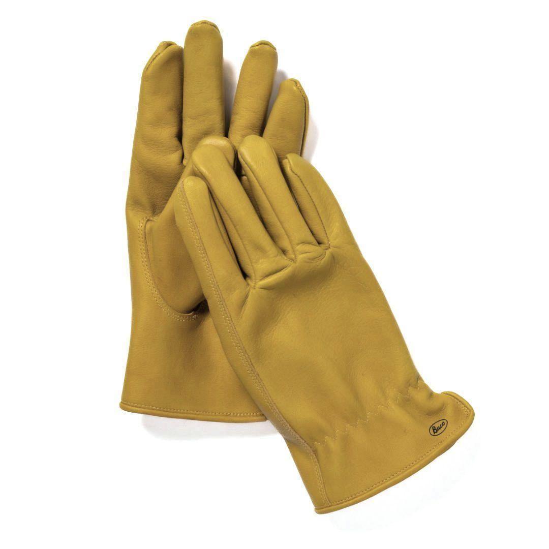 ブコ ホースハイド MOTORCYCLE GLOVE YELLOW 9½
