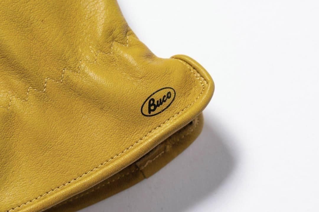 ブコ ホースハイド MOTORCYCLE GLOVE YELLOW 9½