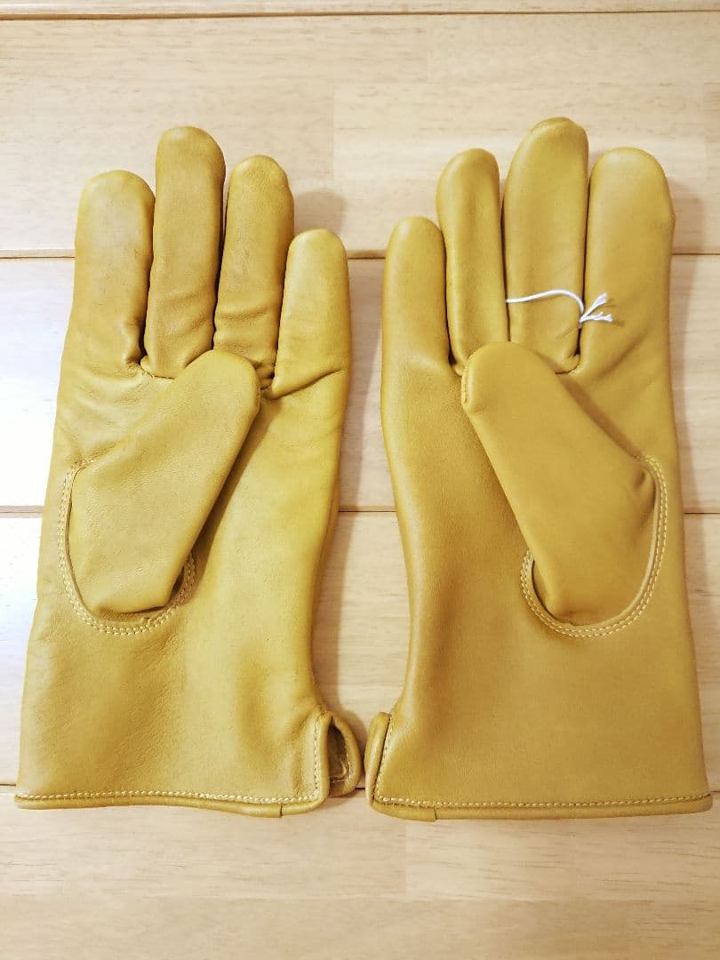 ブコ ホースハイド MOTORCYCLE GLOVE YELLOW 9½