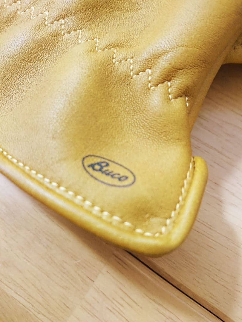 ブコ ホースハイド MOTORCYCLE GLOVE YELLOW 9½