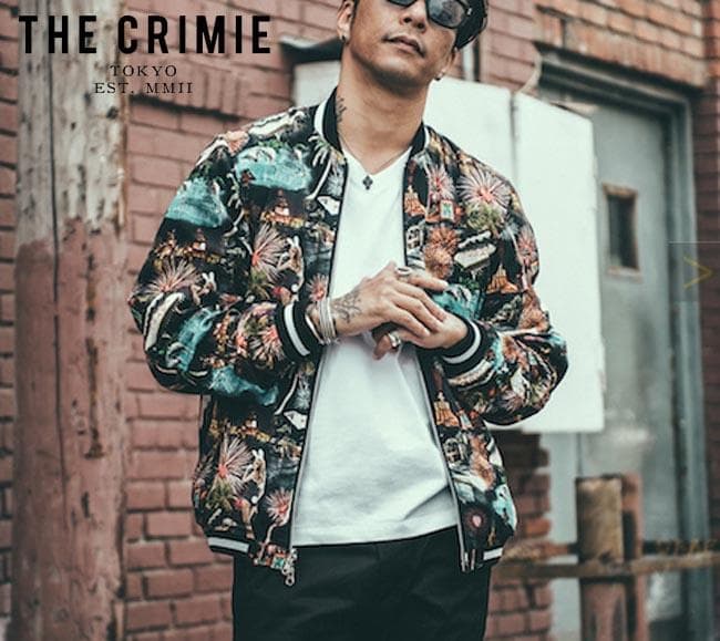 クライミー リバーシブル タイガー&アロハ ジャケット M 虎刺繍 スカジャン