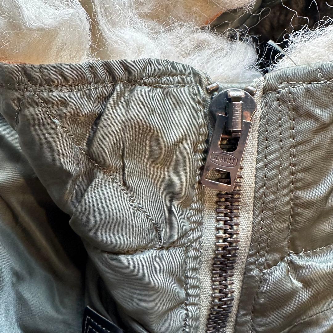 美品 希少 70s 米軍実物 USAF N-2B フライトジャケット E型 M