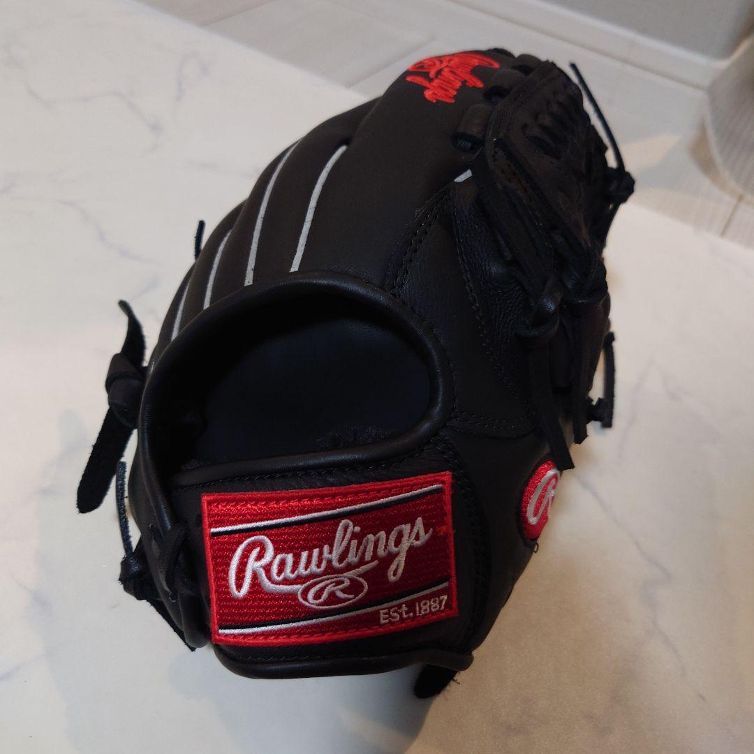 S*a様 Rawlings 軟式グローブ ブラック/レッド