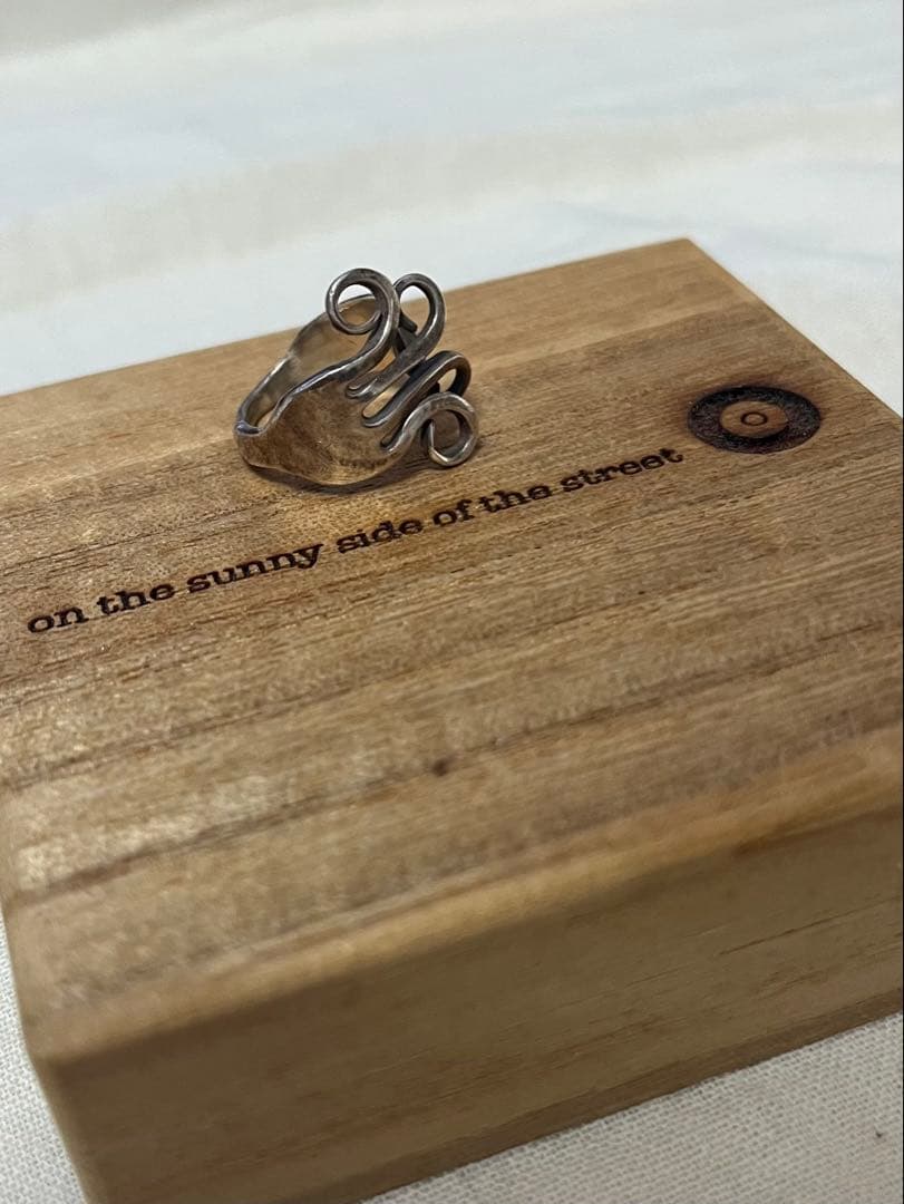 レアon the sunny side street リング silver925