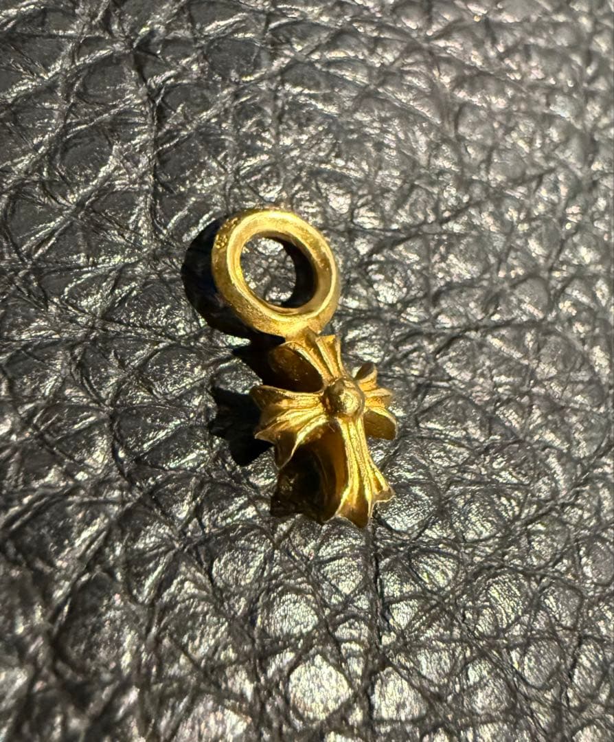 け*ゅ様 【良品】CHROME HEARTS クロムハーツ 22K スタックチャ