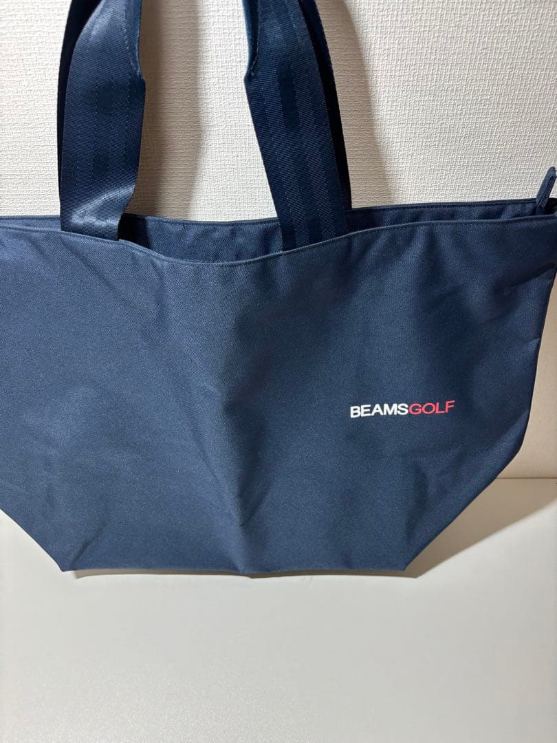未使用品　BEAMS GOLF ネイビー ロッカーバッグ