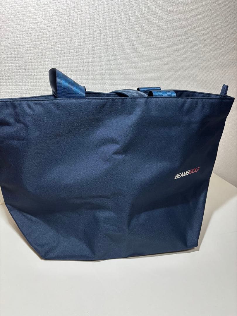 未使用品　BEAMS GOLF ネイビー ロッカーバッグ